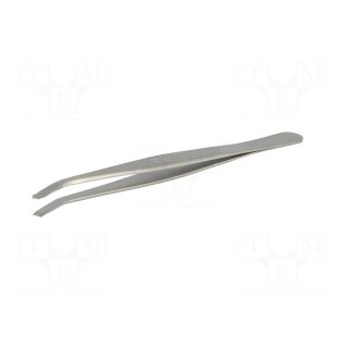 Tweezers | Tweezers len: 115mm | Blades: curved | Tipwidth: 3.5mm | SMD