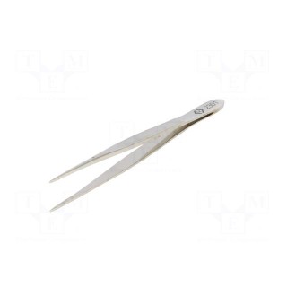 Tweezers | 115mm | Blades: narrow | Tipwidth: 1mm | 16g