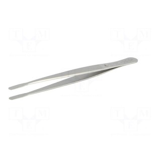 Tweezers | 120mm | Blade tip shape: flat