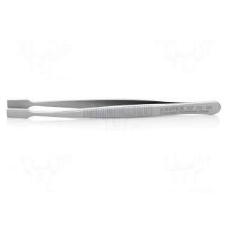 Tweezers | 120mm | Blade tip shape: shovel | universal