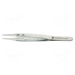 Tweezers | 125mm | Blade tip shape: rounded | universal