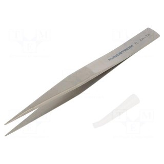 Tweezers | 130mm | Blade tip shape: sharp | non-magnetic