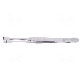 Tweezers | 145mm | Blade tip shape: round | universal