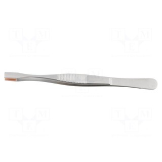 Tweezers | 145mm | Blade tip shape: shovel | universal