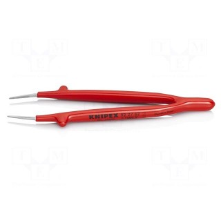 Tweezers | 150mm | Blade tip shape: sharp | insulated