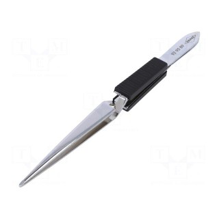 Tweezers | 160mm | Blade tip shape: flat | for precision works