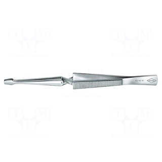 Tweezers | 160mm | Blade tip shape: trapezoidal