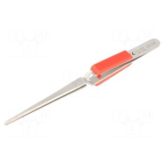 Tweezers | Blades: straight | Tool material: stainless steel | 165mm