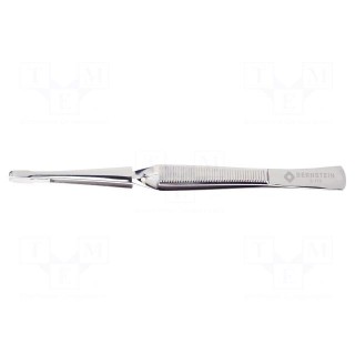 Tweezers | 165mm | Blade tip shape: rounded,shovel | universal