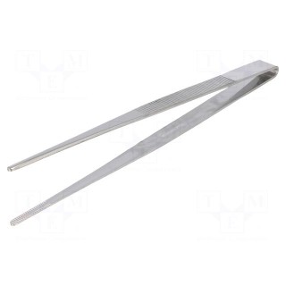 Tweezers | 180mm | Blade tip shape: rounded | Tipwidth: 3.5mm