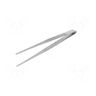 Tweezers | 180mm | Blade tip shape: rounded | Tipwidth: 3.5mm