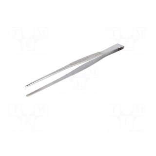 Tweezers | Tweezers len: 220mm | Blades: straight | Tipwidth: 3.5mm