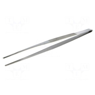 Tweezers | 310mm | Blades: narrowed | Blade tip shape: rounded