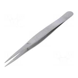 Tweezers | 108mm | for precision works | Blade tip shape: sharp