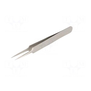 Tweezers | 110mm | for precision works | Blades: elongated,narrow