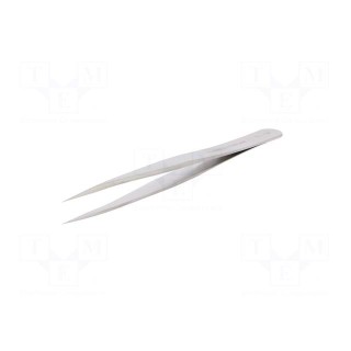 Tweezers | 110mm | for precision works | Blades: straight