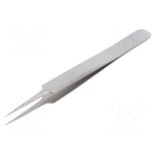 Tweezers | 110mm | for precision works | Blades: narrowed