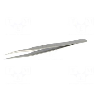 Tweezers | 120mm | for precision works | Blades: narrow | 15g
