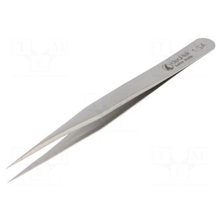 Tweezers | 120mm | for precision works | Blades: straight | max.925°C