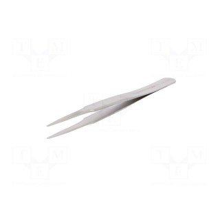 Tweezers | 120mm | for precision works | Blades: straight