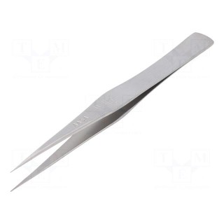 Tweezers | 127mm | for precision works | Blade tip shape: sharp