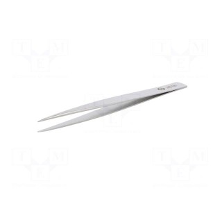 Tweezers | 130mm | for precision works | Blade tip shape: sharp