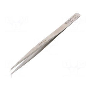 Tweezers | 140mm | for precision works | Blades: narrow,curved