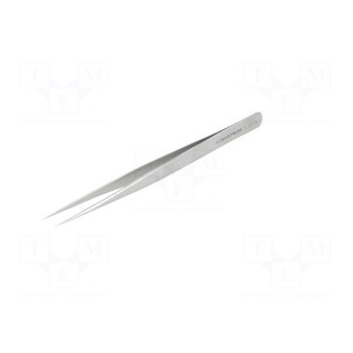 Tweezers | 140mm | for precision works | Blades: straight,narrowed