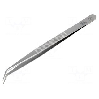 Tweezers | 150mm | for precision works | Blade tip shape: sharp