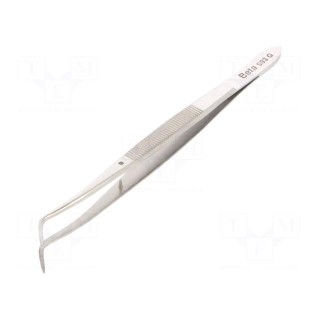 Tweezers | 160mm | universal | Blades: curved