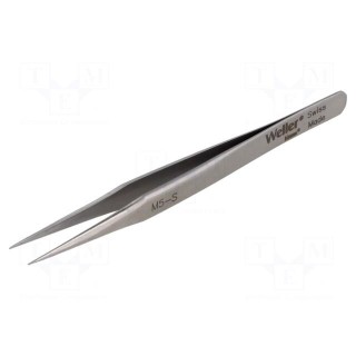 Tweezers | 80mm | for precision works | Blade tip shape: sharp