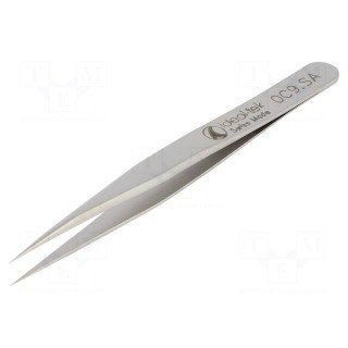 Tweezers | 90mm | for precision works | max.925°C