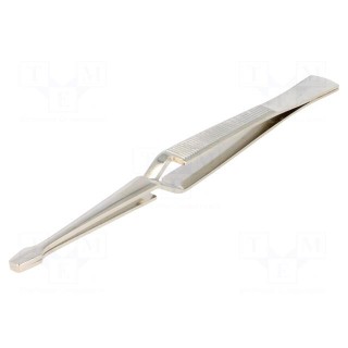 Tweezers | Tweezers len: 160mm | Blade tip shape: shovel | 25g