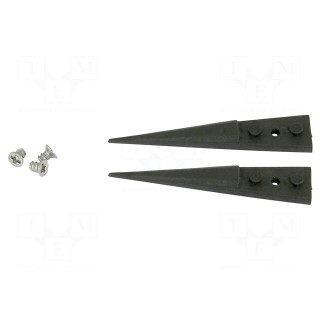 Kit of tips | Blade tip shape: sharp | Tweezers len: 40mm | ESD