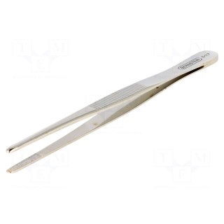 Tweezers | Blade tip shape: rounded | Tweezers len: 145mm | 25g