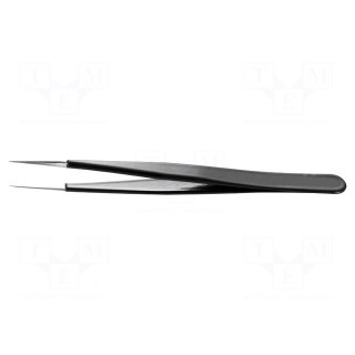 Tweezers | Blade tip shape: sharp | Tweezers len: 110mm | ESD