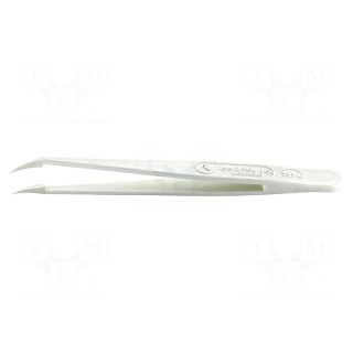 Tweezers | Blade tip shape: sharp | Tweezers len: 115mm | ESD