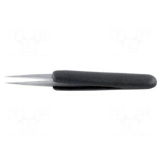 Tweezers | Blade tip shape: sharp | Tweezers len: 120mm | ESD