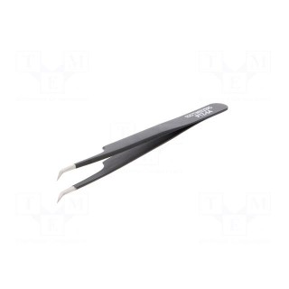 Tweezers | Blade tip shape: sharp | Tweezers len: 122mm | ESD