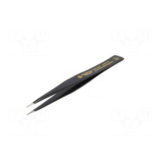 Tweezers | non-magnetic | Blade tip shape: sharp | Blades: straight