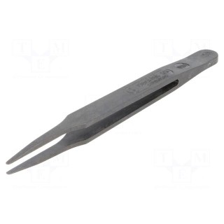 Tweezers | non-magnetic,high rigidity | Tip width: 2mm | ESD