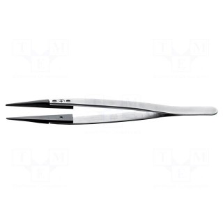 Tweezers | replaceable tips | Blade tip shape: flat | ESD