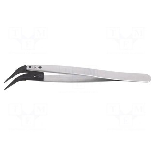 Tweezers | replaceable tips | Blade tip shape: sharp, bent | ESD
