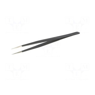Tweezers | Tip width: 0.2mm | Blade tip shape: sharp | ESD