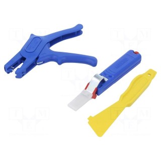 Kit | for stripping wires | 3pcs.