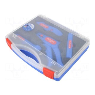 Kit | for stripping wires | case | 4pcs.