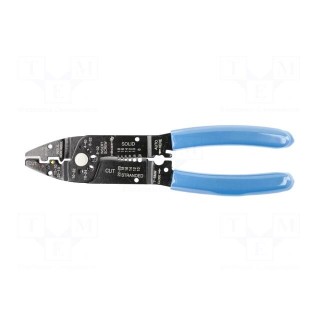 Multifunction wire stripper and crimp tool | 0.5÷6mm2 | 215mm