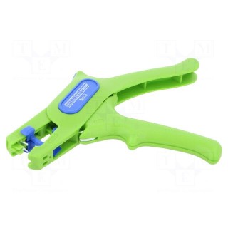 Stripping tool | 0.2÷6mm2 | Wire: round | GREEN LINE