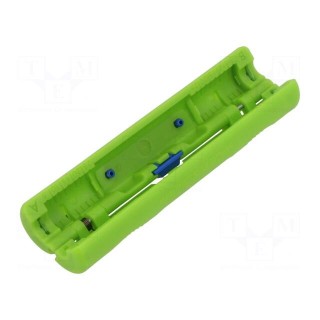 Stripping tool | 10mm2,16mm2 | Wire: coaxial | GREEN LINE