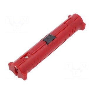 Stripping tool | 4.8÷7.6mm | Wire: coaxial